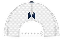 Load image into Gallery viewer, Classic Team Wilpers Technical Trucker® Hat (Blue/White)