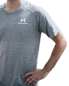 Men's Metal Vent Tech Short Sleeve Shirt 2.0 (Slate / White)